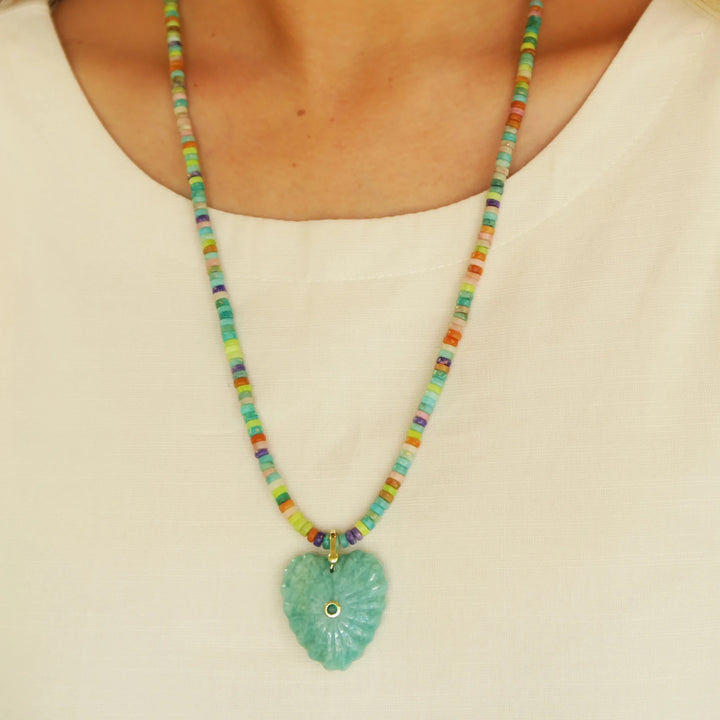 Accessory Concierge Marina Heart Necklace - Capri by Sunset & Co.