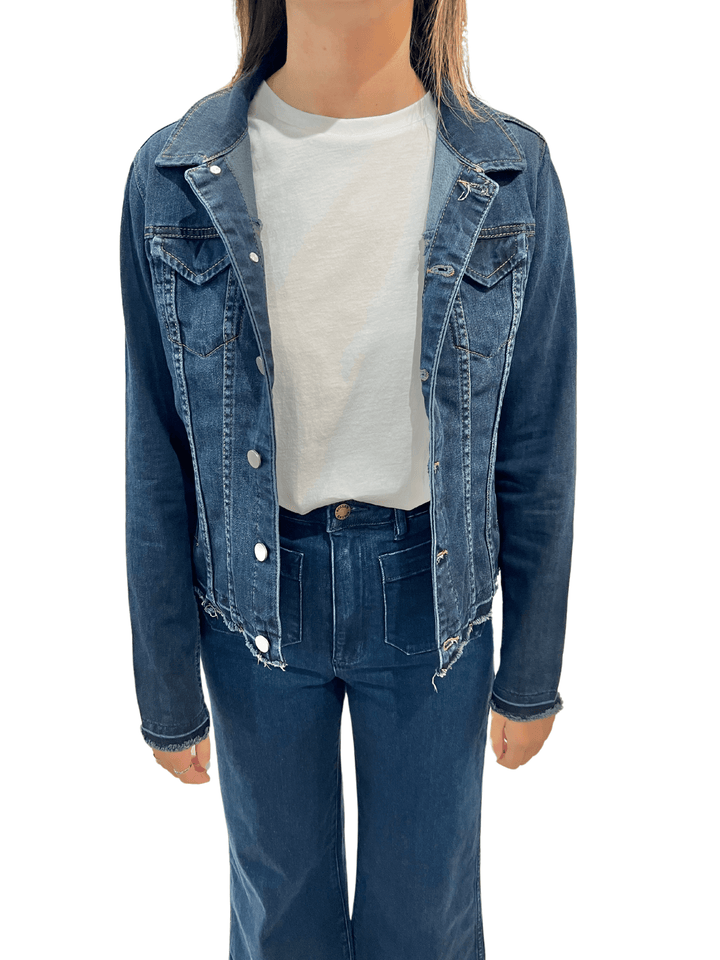 Stacy Bradley Design The Dark Denim Jacket - Capri by Sunset & Co.