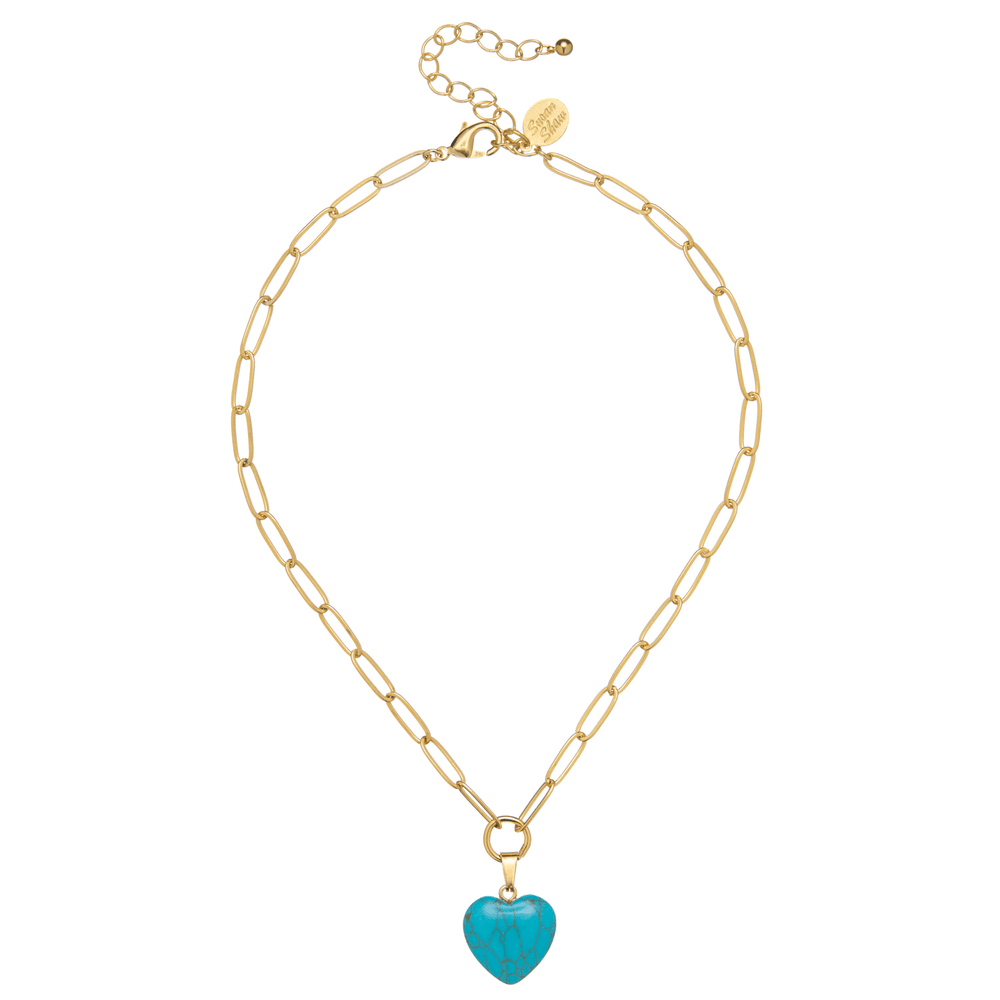 Susan Shaw Audrey Heart Necklace - Capri by Sunset & Co.