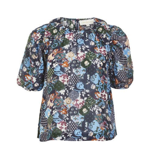 Love the Label Doria Top - Capri by Sunset & Co.