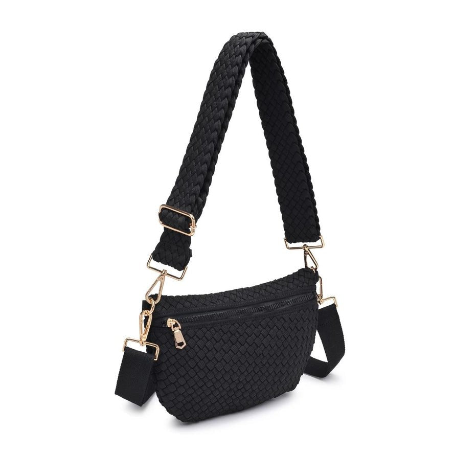 Sol and Selene Ethereal Laced Up Crossbody - Capri by Sunset & Co.