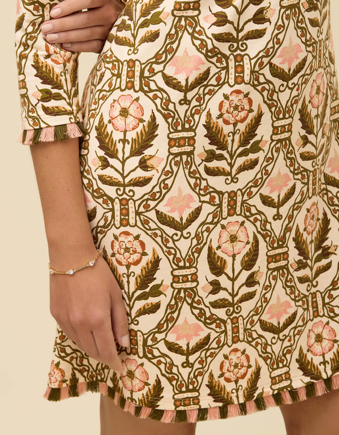 Spartina Island Fringe Dress - Capri by Sunset & Co.