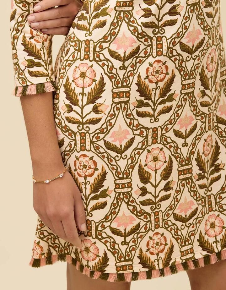 Spartina Island Fringe Dress - Capri by Sunset & Co.