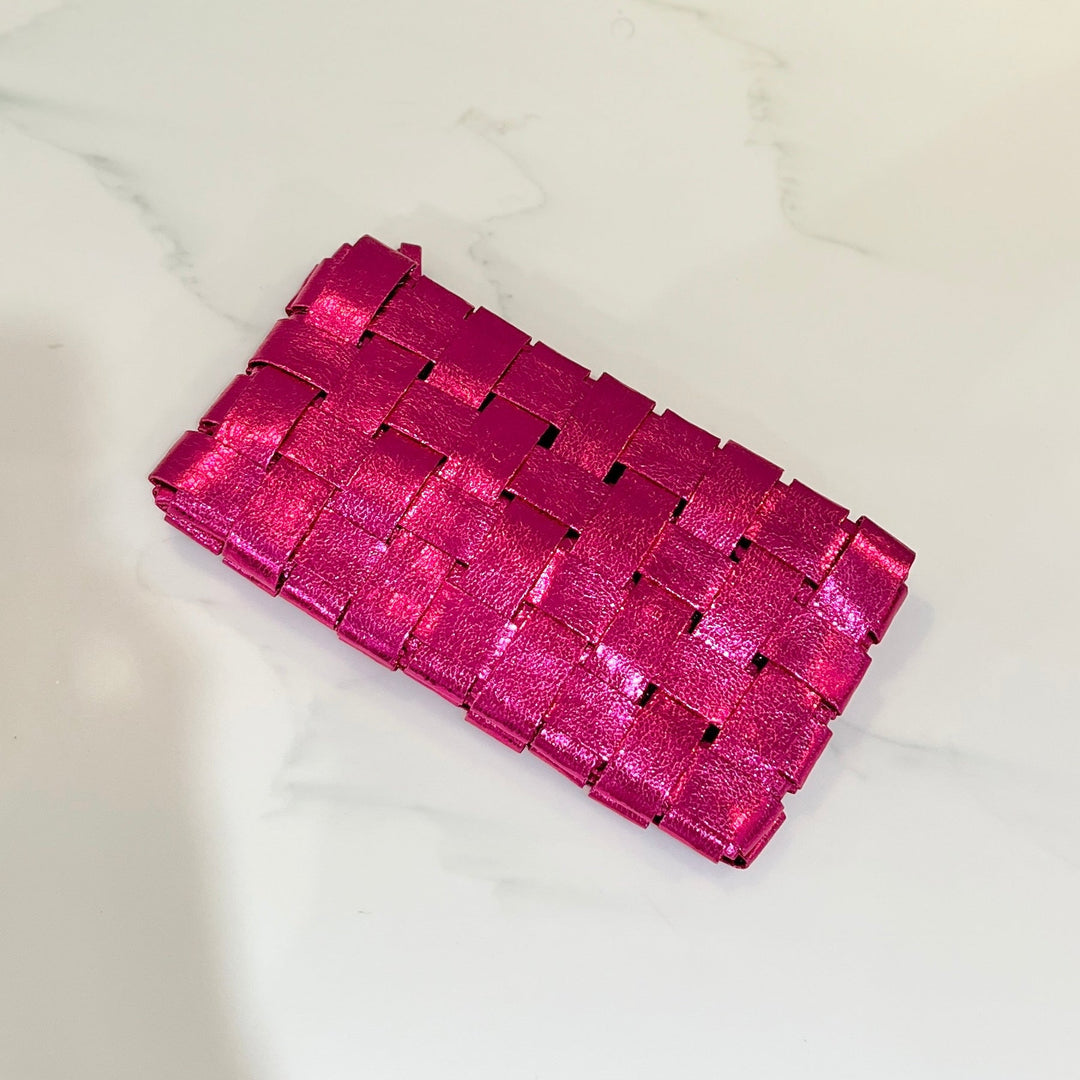 Remi/Reid Lindy Small Woven Clutch