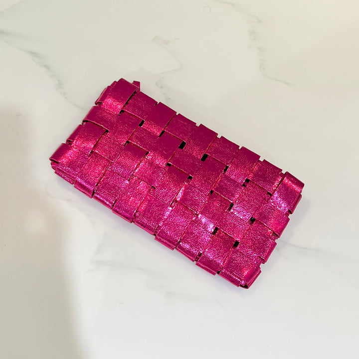 Remi/Reid Lindy Small Woven Clutch