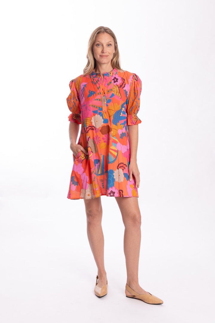 Bindu Lourdes Dress - Capri by Sunset & Co.