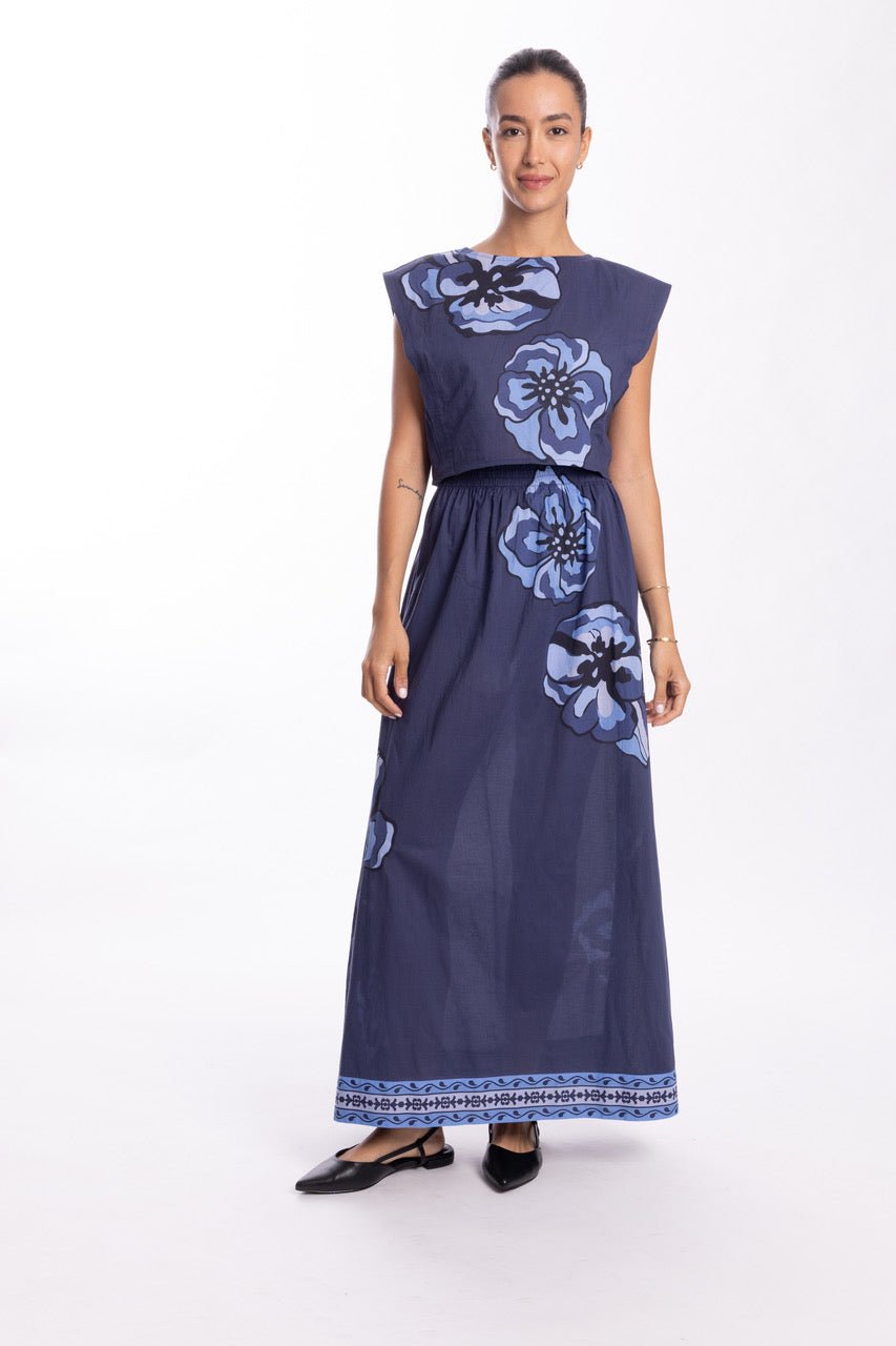 Bindu Leslie Skirt - Capri by Sunset & Co.