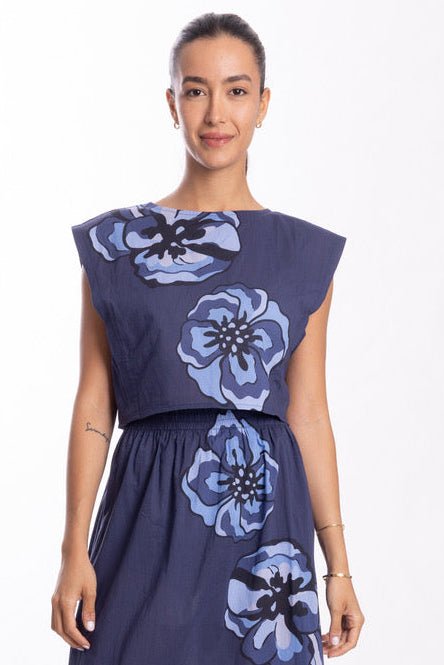 Bindu Leslie Top - Capri by Sunset & Co.
