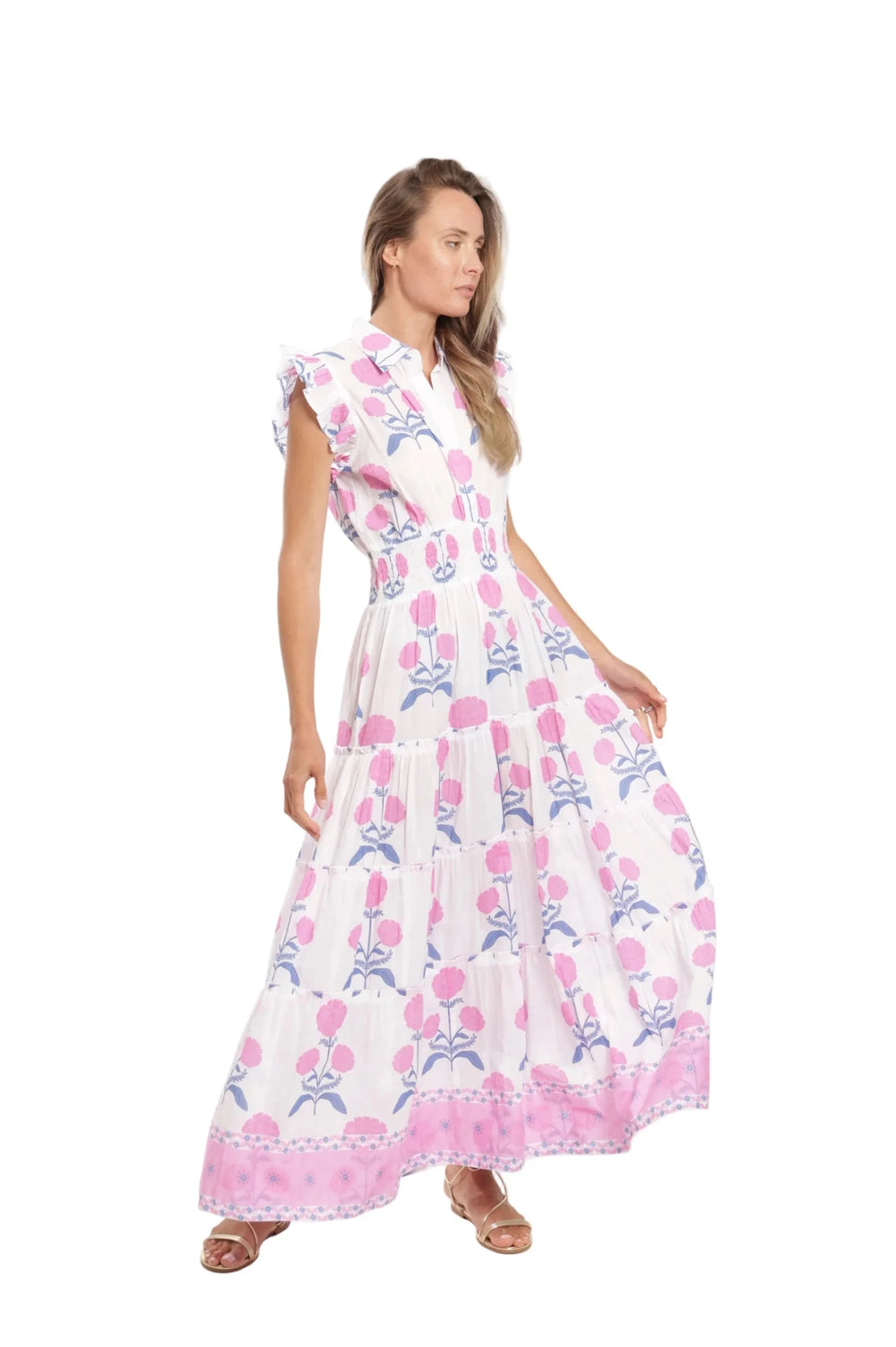 Bindu Paulina Dress - Capri by Sunset & Co.