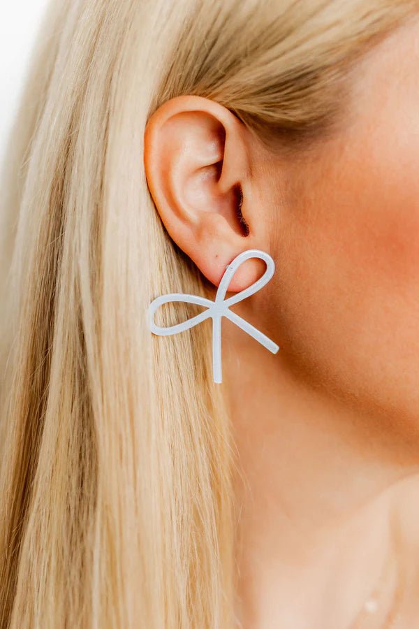 Linny Co Lola Earrings - Baby Blue - Capri by Sunset & Co.