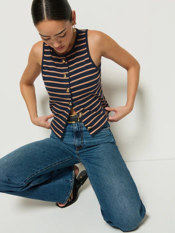 Nation LTD Abbie Tank - Capri by Sunset & Co.