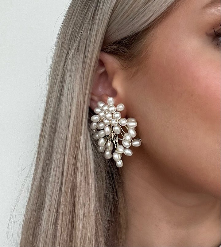 Accessory Concierge Pearl Burst Earrings - Capri by Sunset & Co.