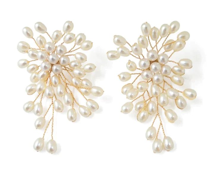 Accessory Concierge Pearl Burst Earrings - Capri by Sunset & Co.