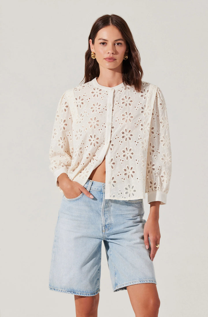 ASTR Savanna Top - Capri by Sunset & Co.