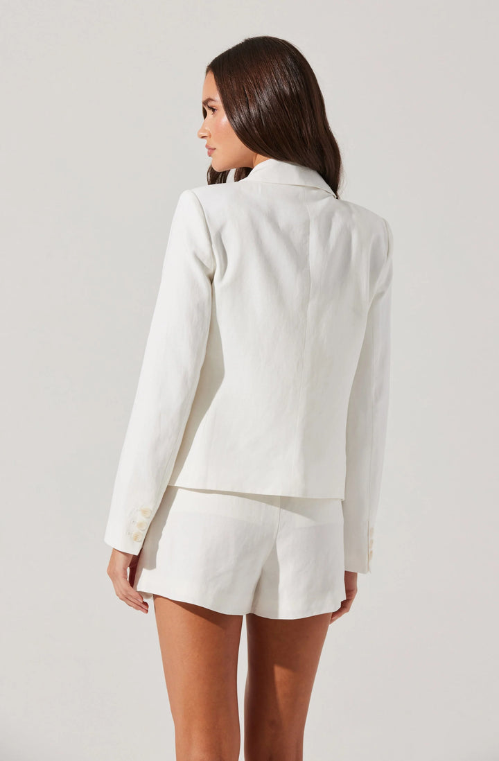 ASTR the Label Artice Blazer - Capri by Sunset & Co.