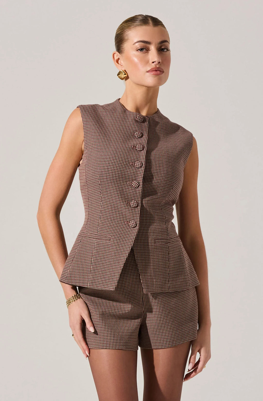 ASTR the Label Gisselle Vest - Capri by Sunset & Co.