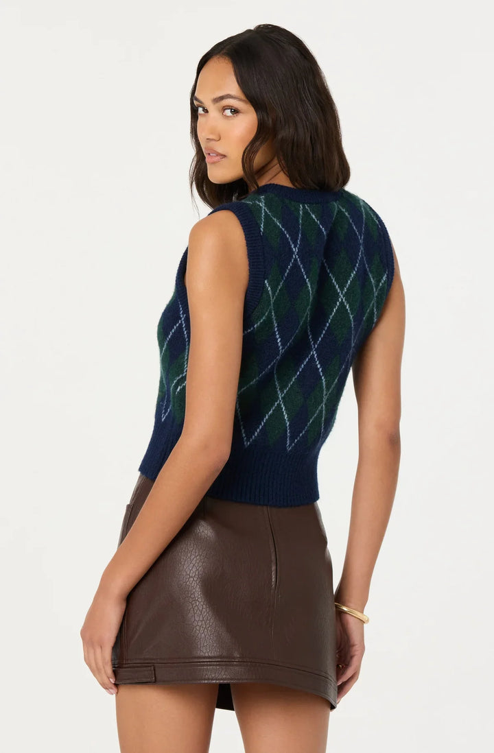 ASTR the Label Abbie Sweater Vest - Capri by Sunset & Co.