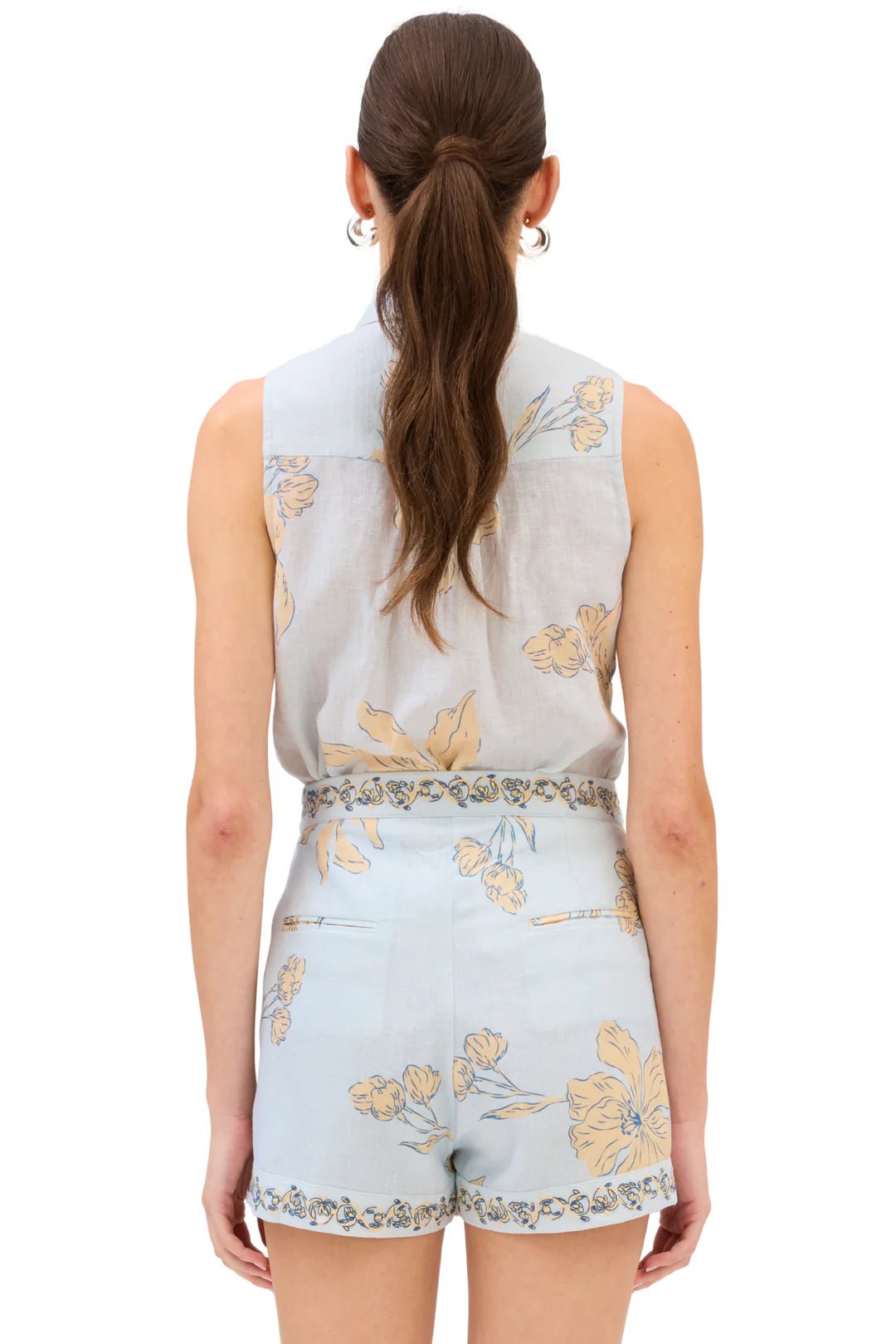 ALLISON New York Embroidered Sophie Skort - Capri by Sunset & Co.