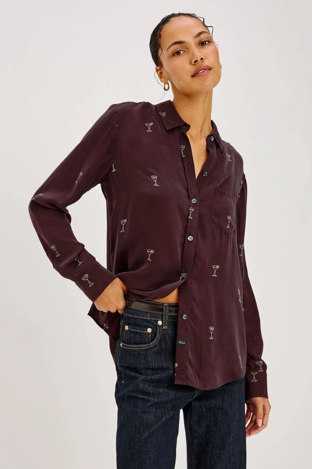 Rails Alyssa Blouse - Capri by Sunset & Co.