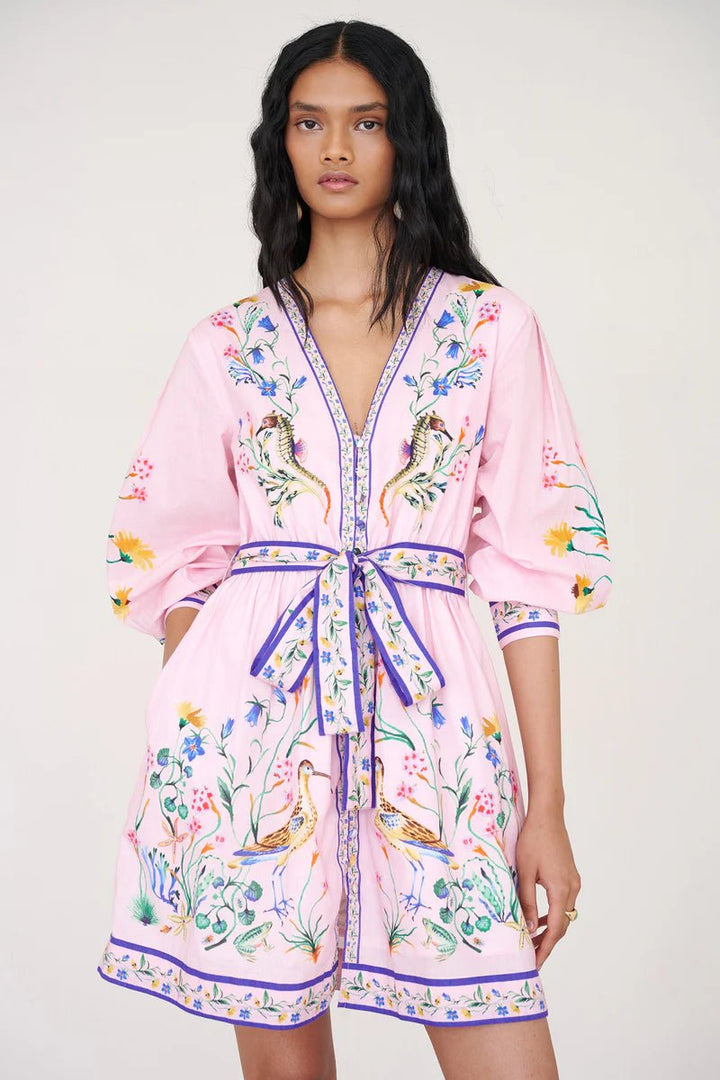 Banjanan Anne Mini Dress - Capri by Sunset & Co.