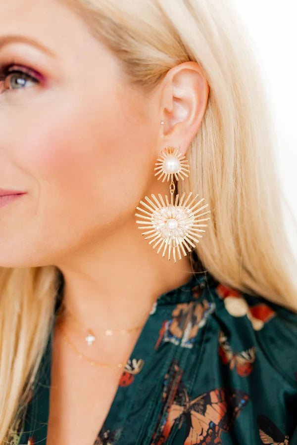 Linny Co Fiona Earrings - Capri by Sunset & Co.