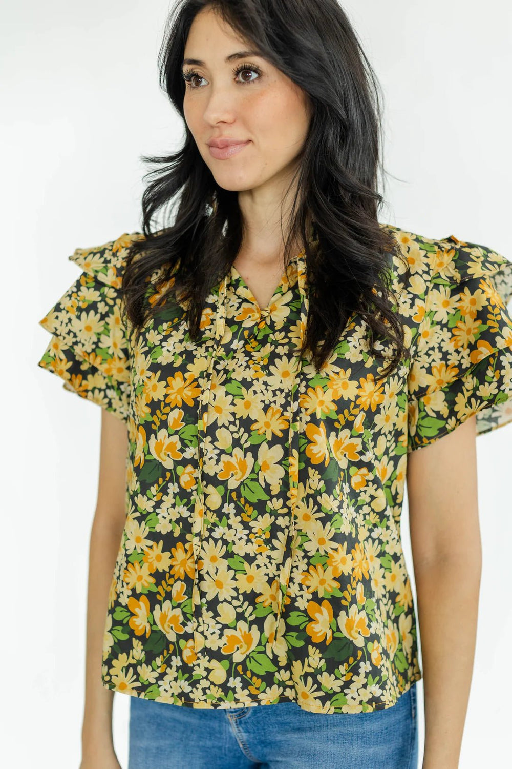 Marie by Victoria Dunn Natalie Blouse - Capri by Sunset & Co.