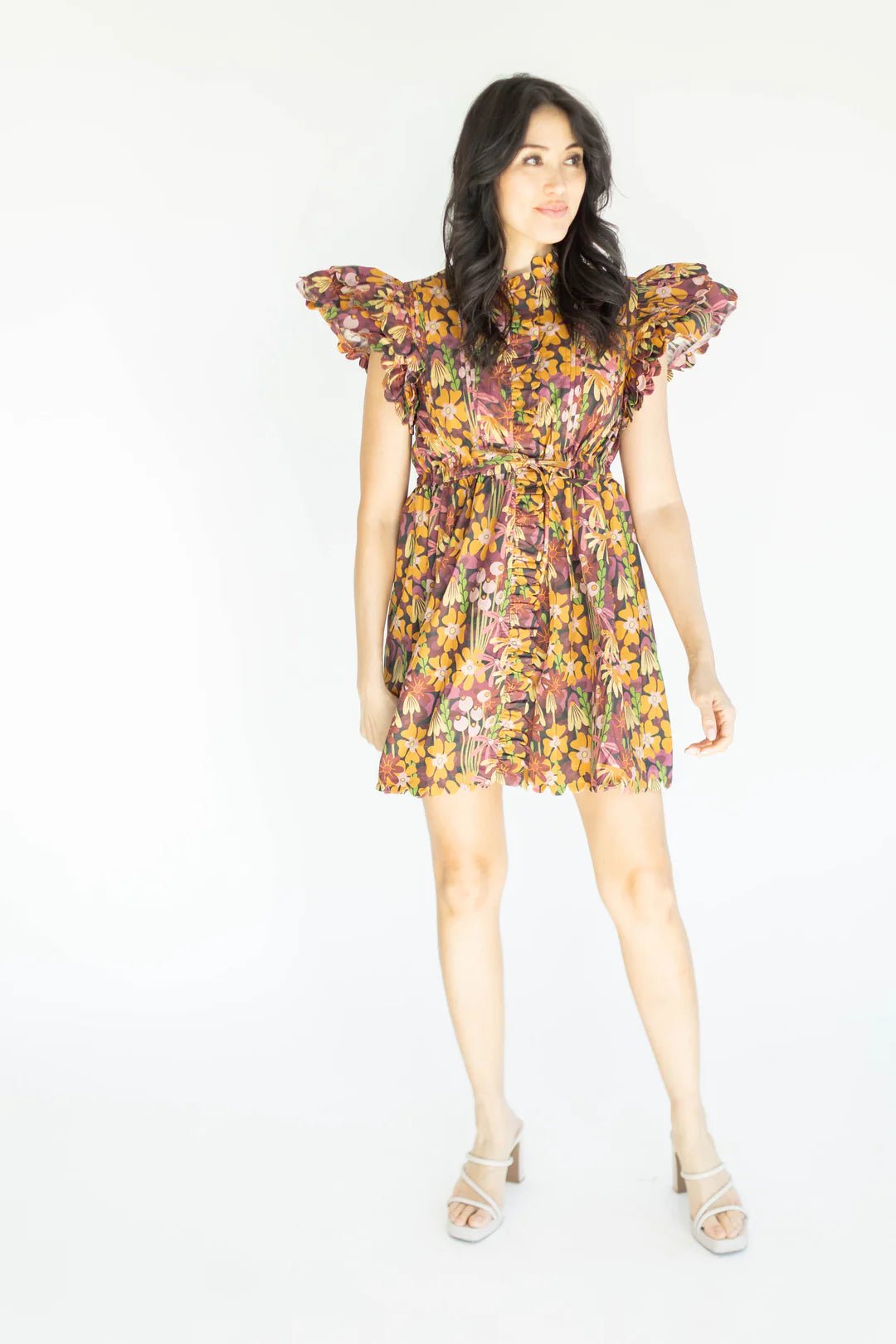 Marie by Victoria Dunn Beau Mini Dress - Capri by Sunset & Co.