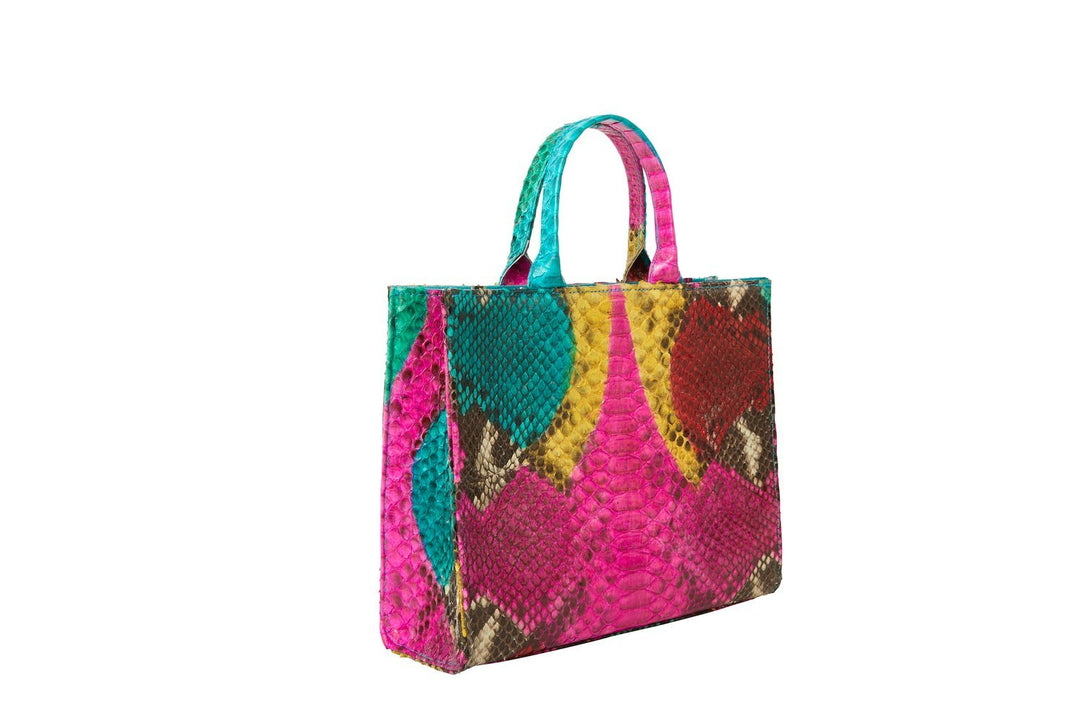 Sarah Stewart The Adelaide Handbag - Hot Pink Multi - Capri by Sunset & Co.