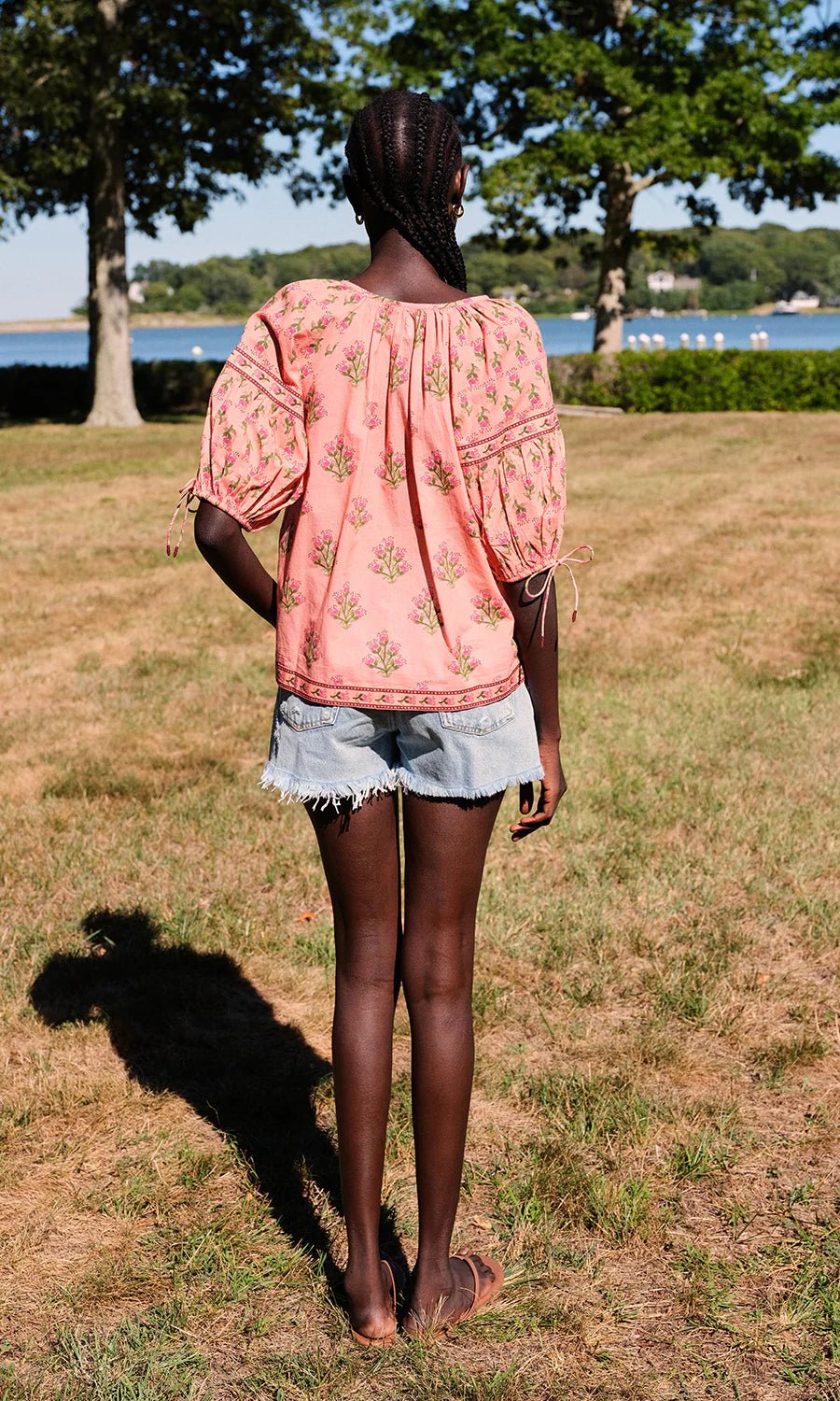 Saylor Adora Top - Capri by Sunset & Co.