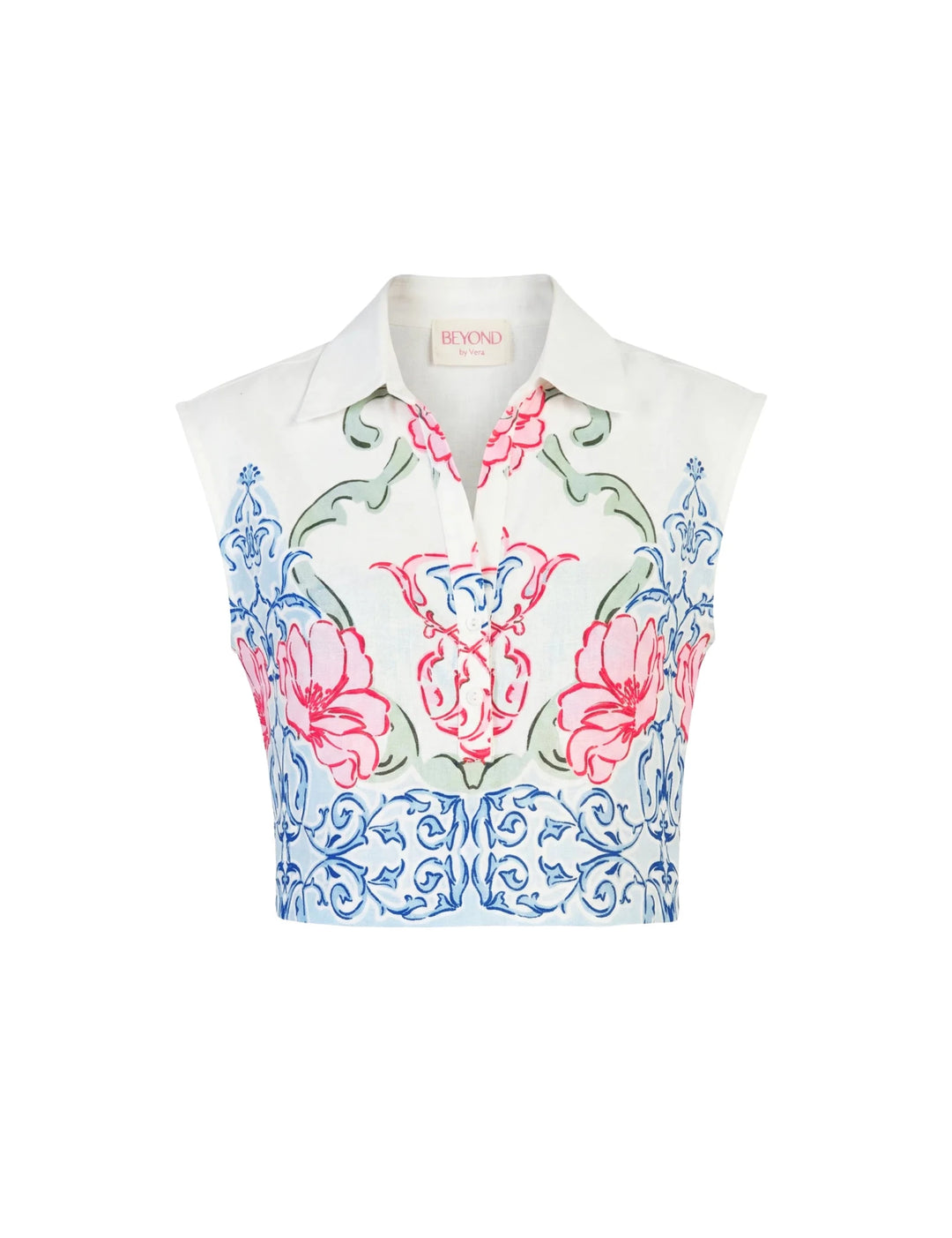 Beyond By Vera Alba Top - Capri by Sunset & Co.