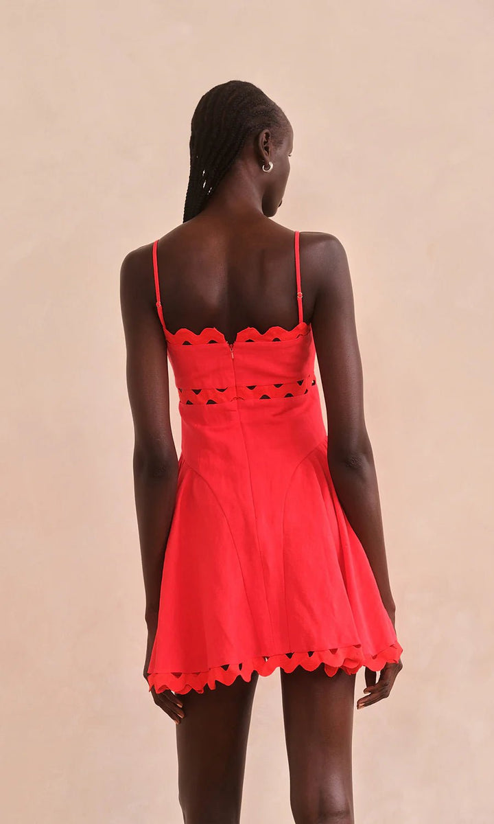 Saylor Andrea Dress - Capri by Sunset & Co.
