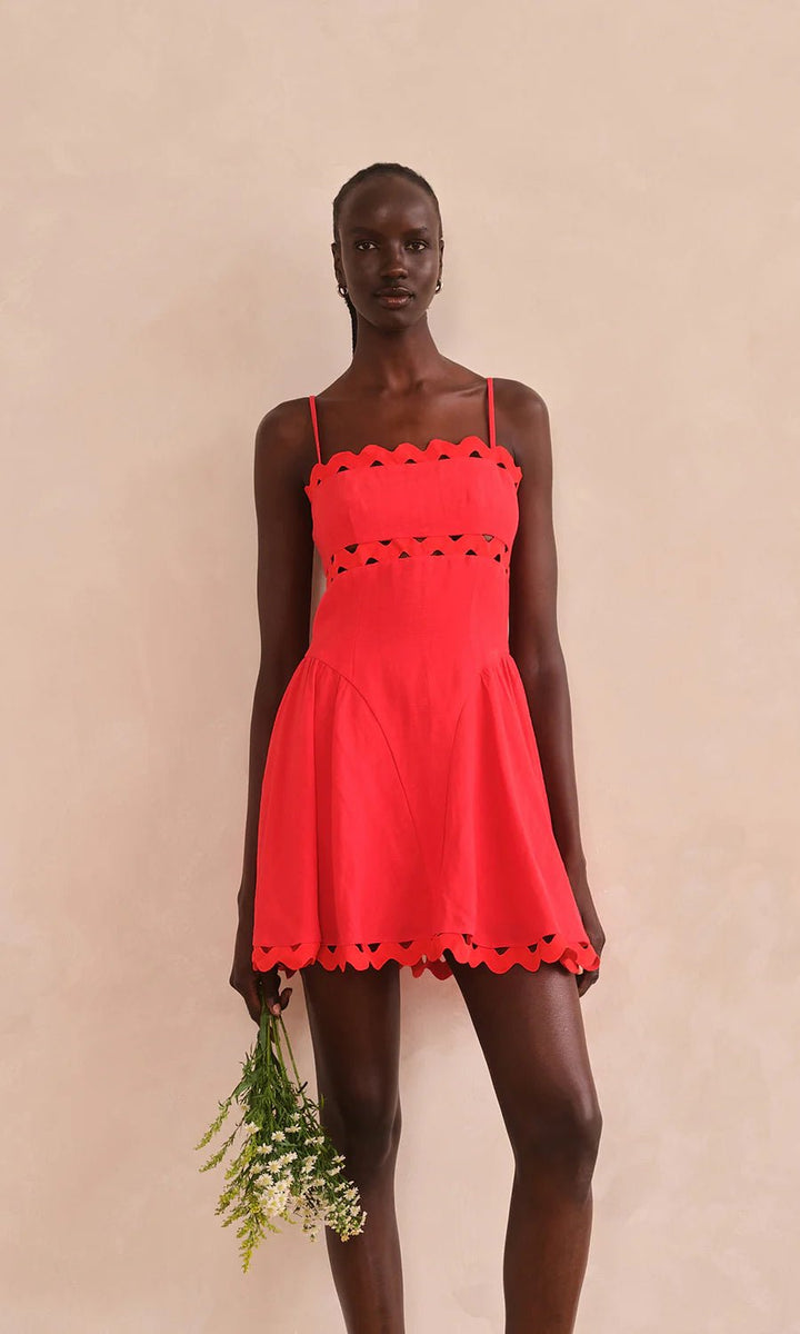 Saylor Andrea Dress - Capri by Sunset & Co.