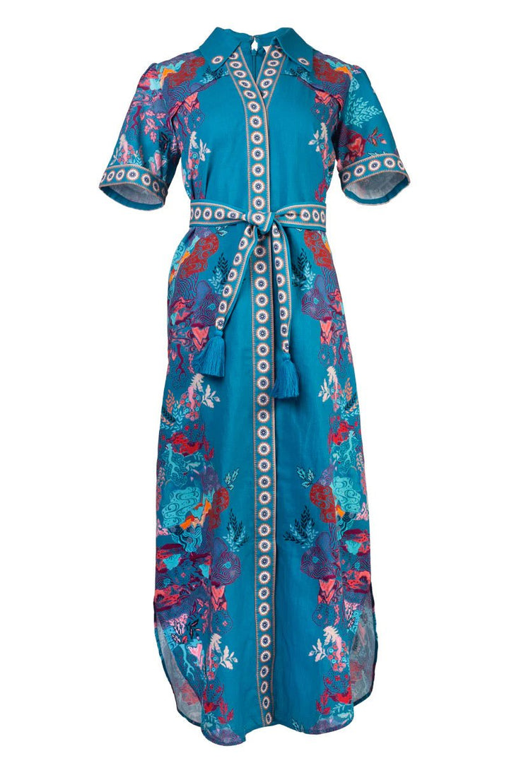 Anna Cate Sav Maxi Dress - Capri by Sunset & Co.