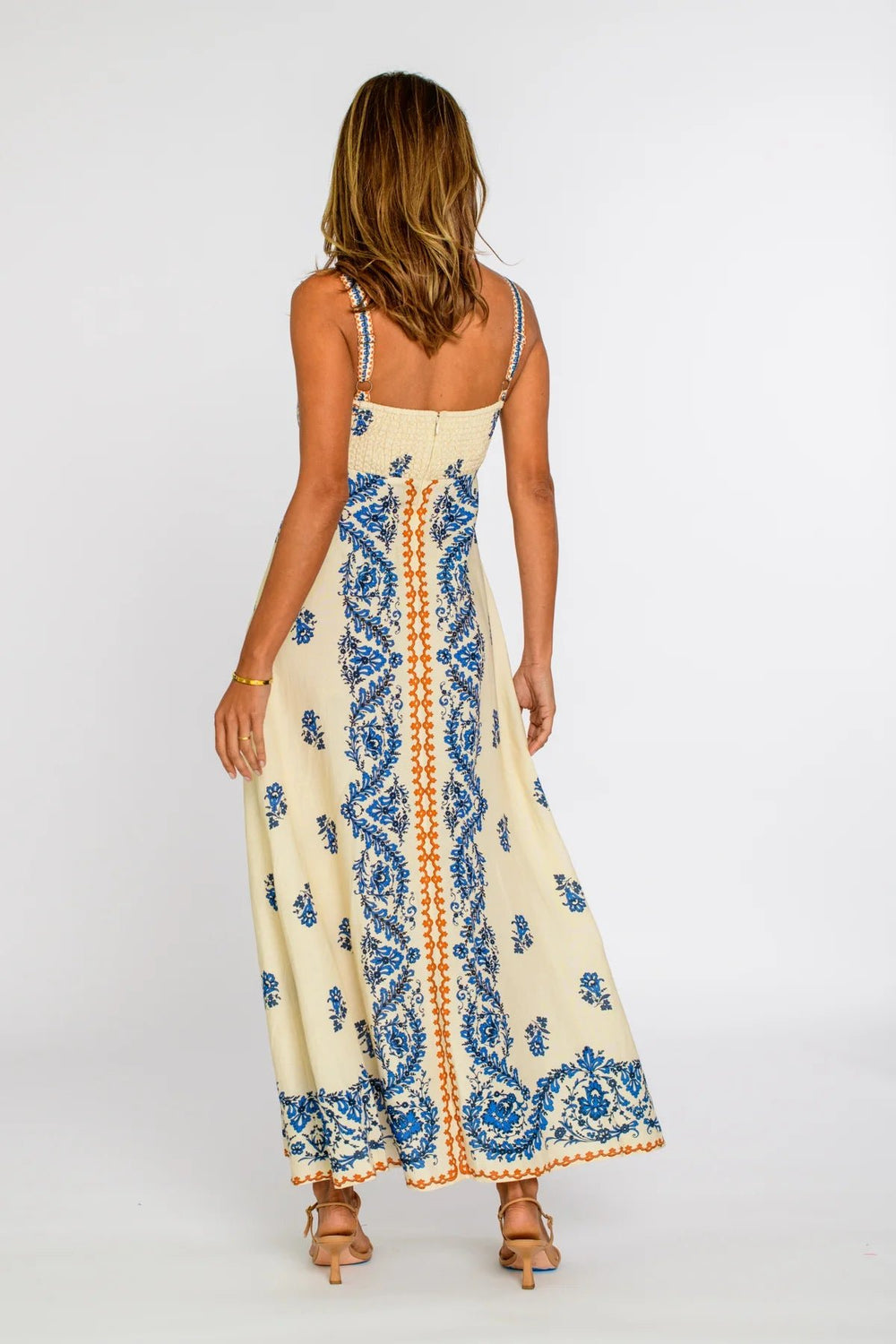 Elizabeth James the Label Annalisa Dress - Capri by Sunset & Co.