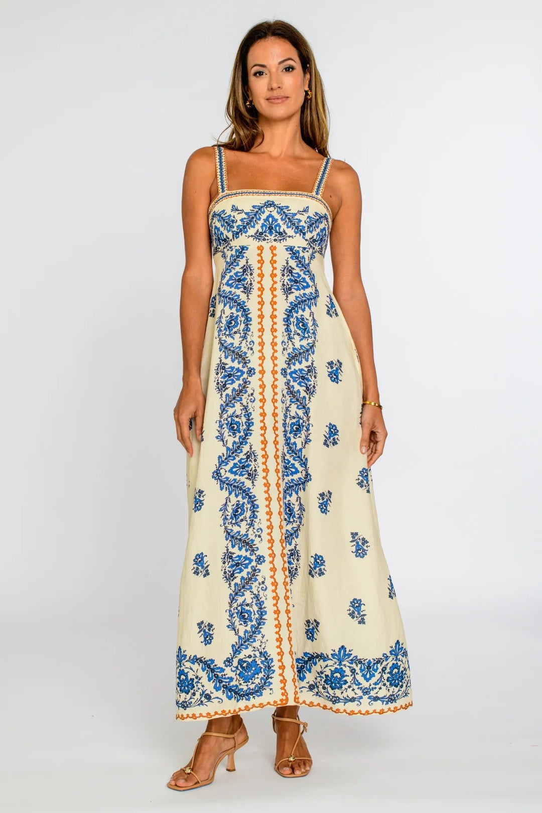 Elizabeth James the Label Annalisa Dress - Capri by Sunset & Co.
