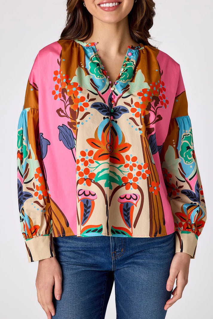Crosby Bryleigh Top - Capri by Sunset & Co.