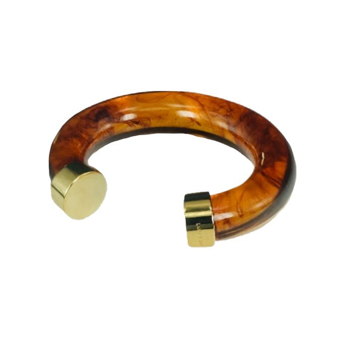 Lucas Jack Chunky Stone Bangle - Capri by Sunset & Co.