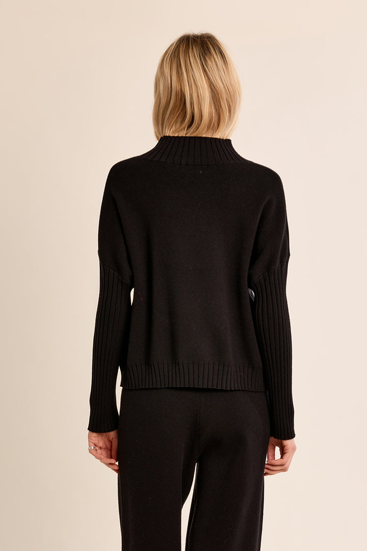 Molly Bracken Stand-up Neck Sweater