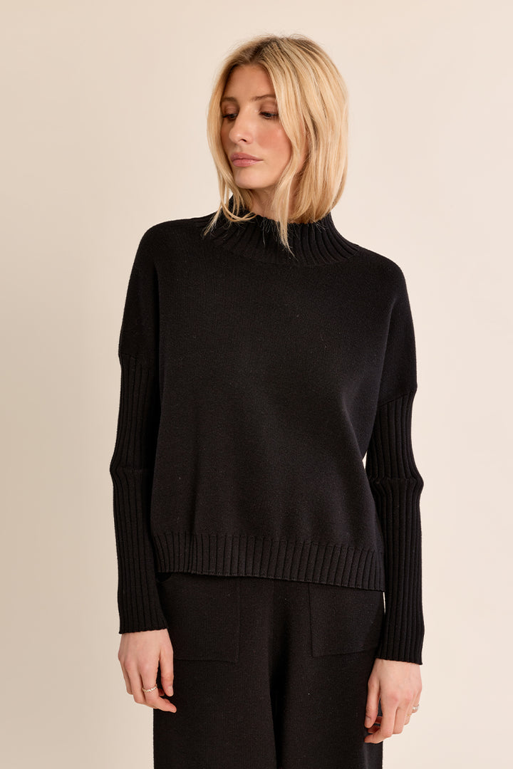 Molly Bracken Stand-up Neck Sweater