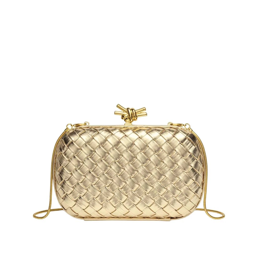Accessory Concierge Bonsoir Woven Clutch - Capri by Sunset & Co.
