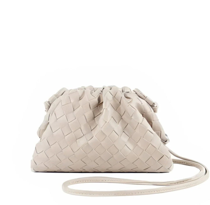 Accessory Concierge Woven Cloud Clutch - Capri by Sunset & Co.