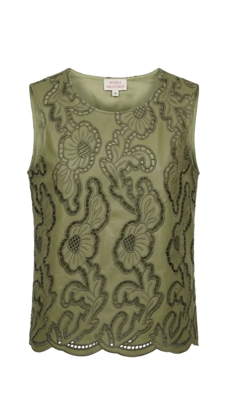 Never A Wallflower Gilet Top - Capri by Sunset & Co.
