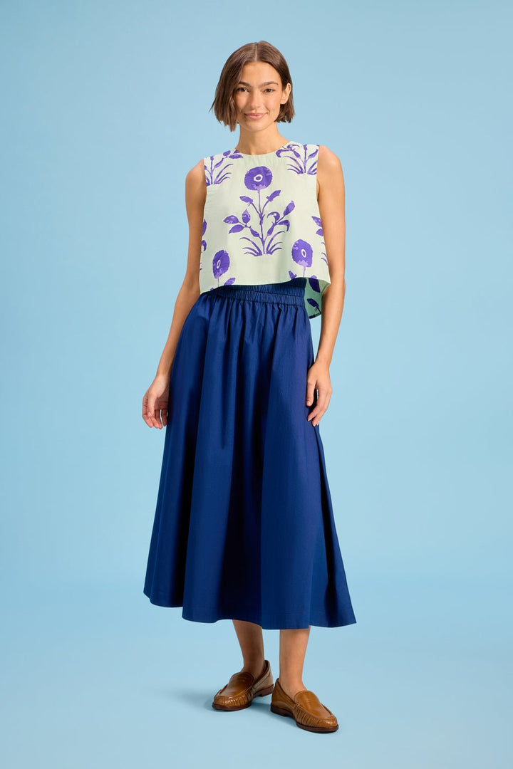 Livro Pavilion Skirt - Capri by Sunset & Co.
