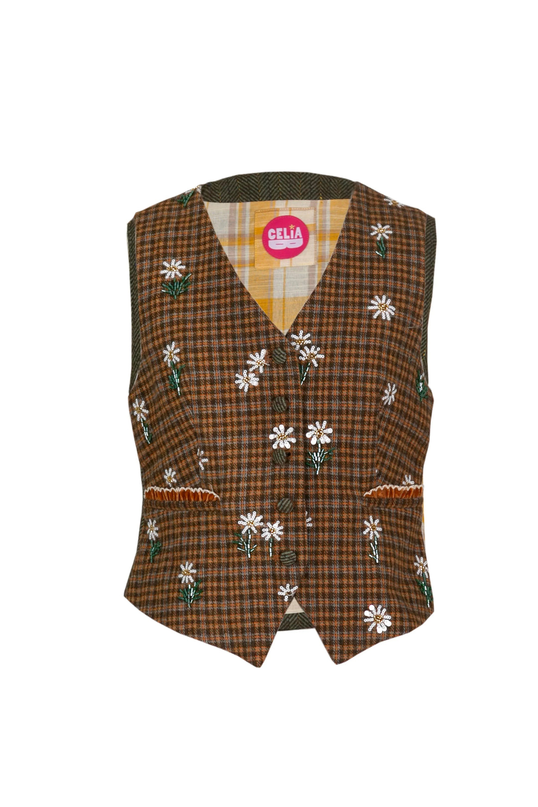 Celia B Bonheur Vest - Capri by Sunset & Co.