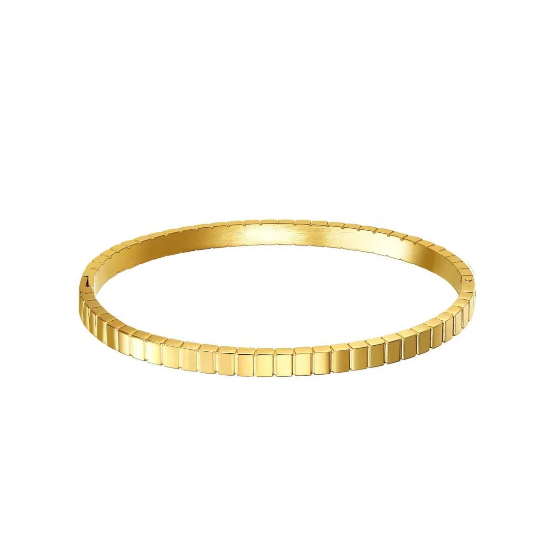 Accessory Concierge Rectangular Repeat Bangle - Capri by Sunset & Co.