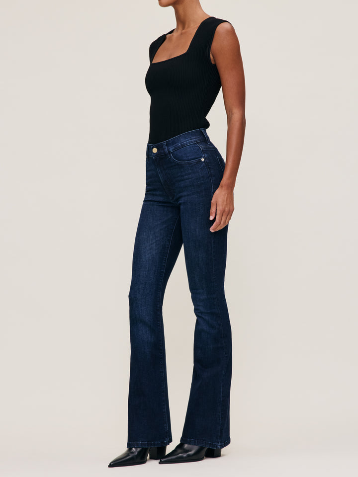 DL1961 Bridget Boot High Rise Instasculpt Jeans