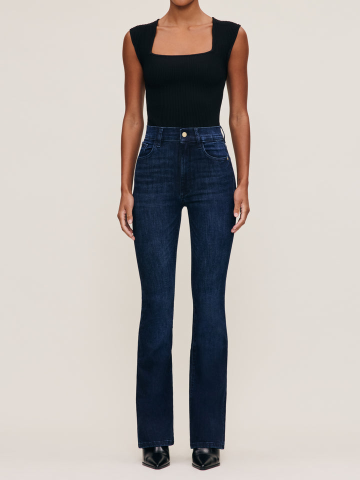 DL1961 Bridget Boot High Rise Instasculpt Jeans