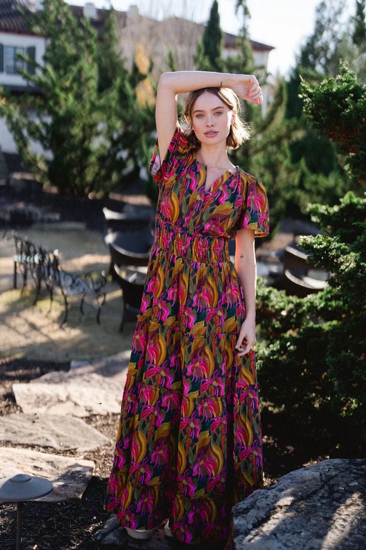 Briton Court Willow Maxi Dress - Capri by Sunset & Co.