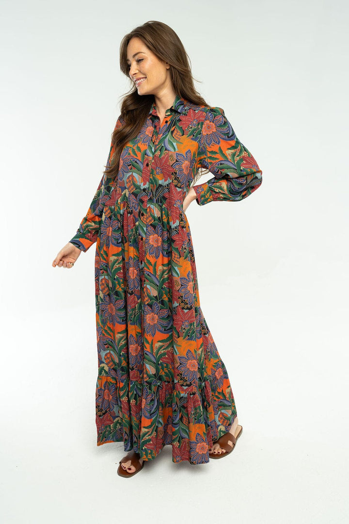 Briton Court Dakota Maxi Dress - Capri by Sunset & Co.