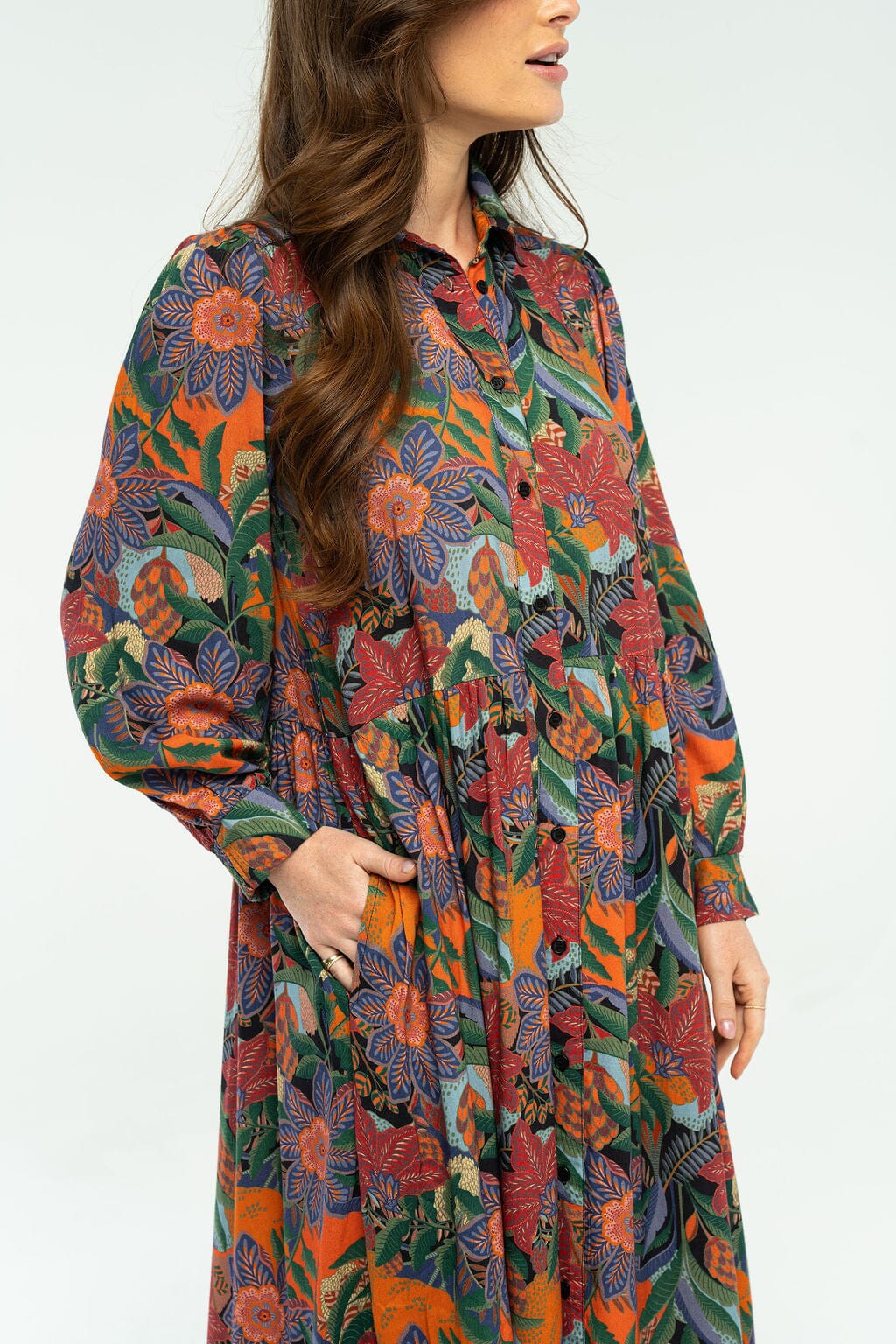Briton Court Dakota Maxi Dress - Capri by Sunset & Co.